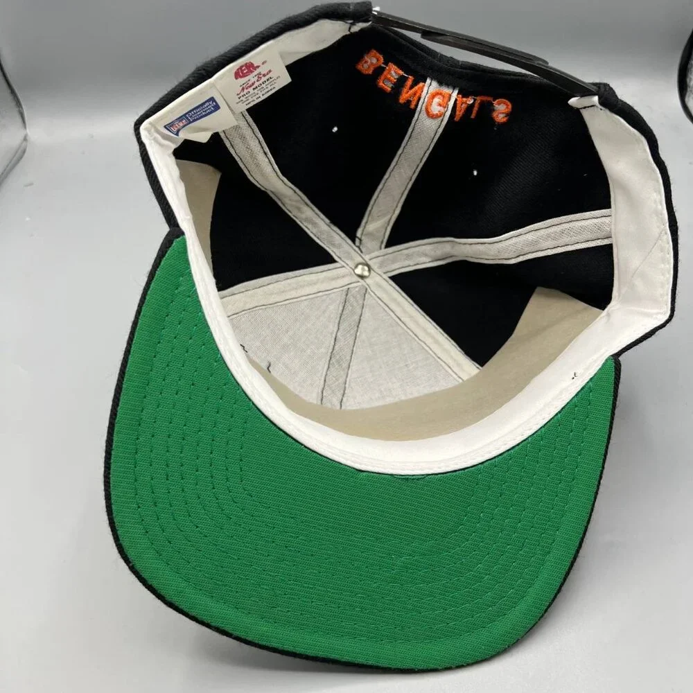 Vintage Cincinnati Bengals Hat Men New Era Pro Model Snap Back‎ Cap Wool Blend